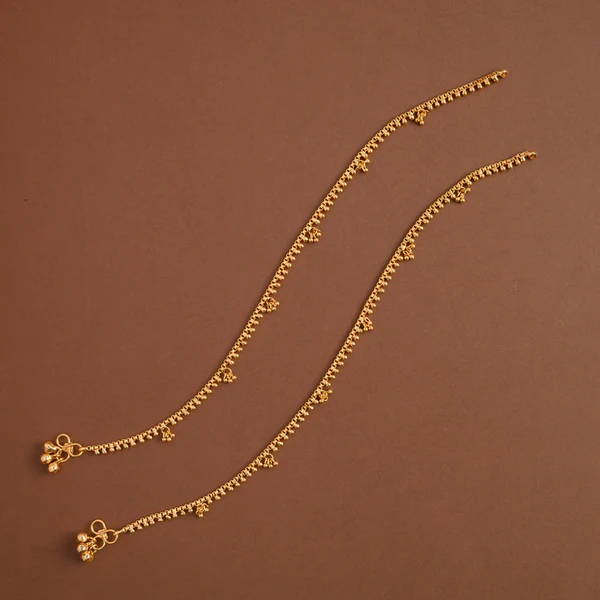 Gold Plated Anklets